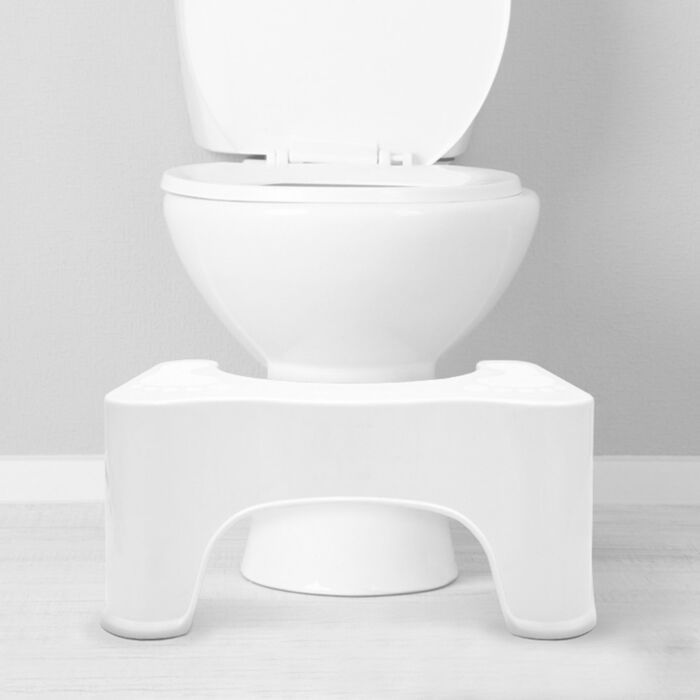 Go Better Toilet Squat Stool - Experience 90% Less Strain