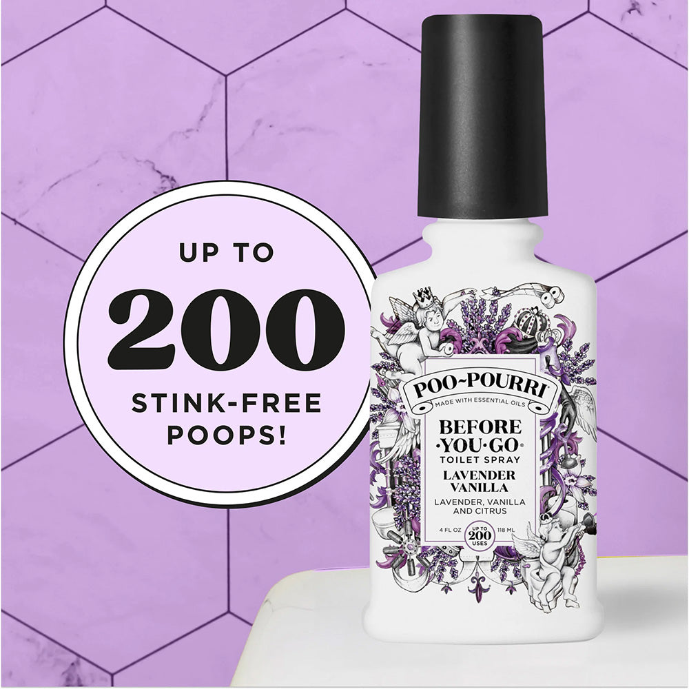 Poo Pourri Lavender Vanilla Before-You-Go Toilet Spray