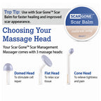 ScarGone Scar Management Massager Replacement Massage Heads