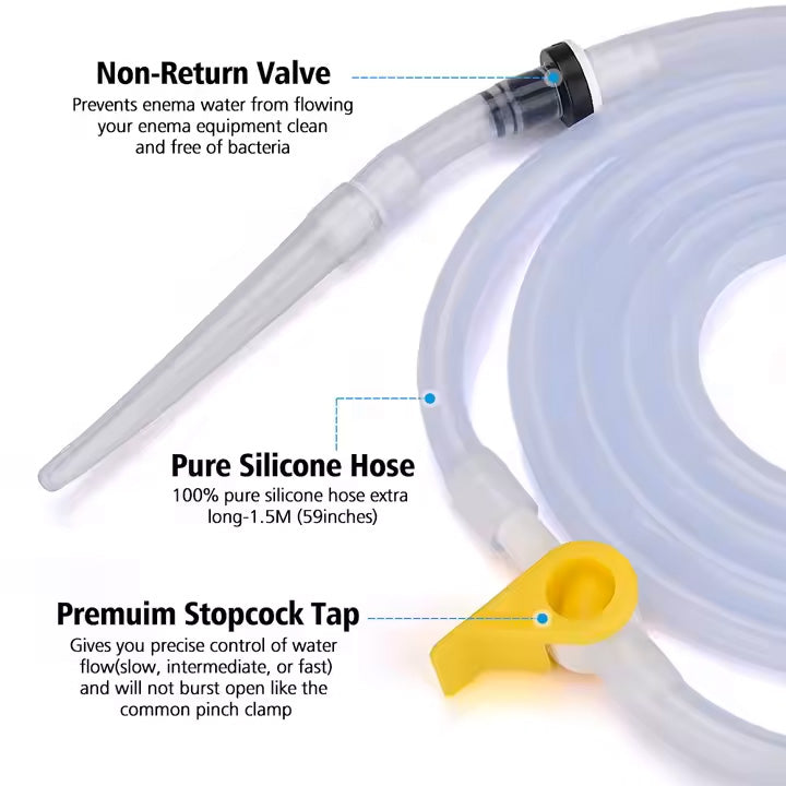 Osalis Silicone Enema Kit