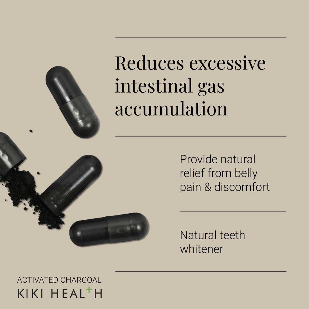 KIKI Health Activated Charcoal 300mg