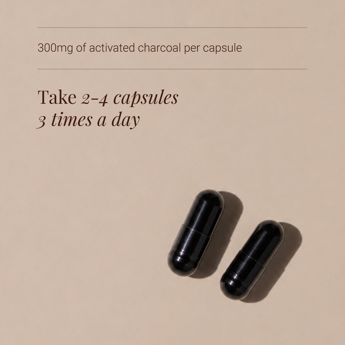 KIKI Health Activated Charcoal 300mg