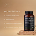 KIKI Health Organic Psyllium Husks 850mg