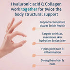 Osalis Hyaluronic Acid and Collagen Supplement 200mg