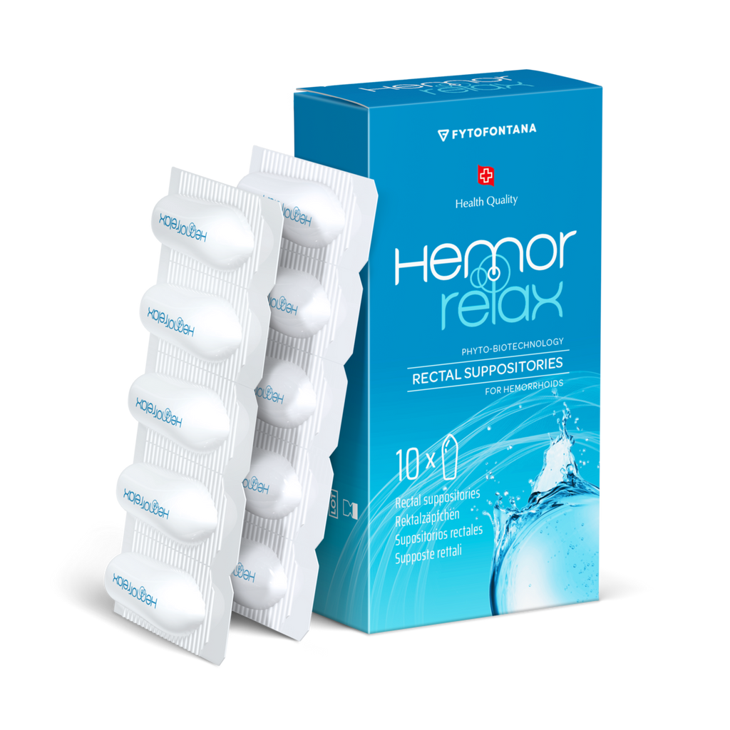 Hemorrelax Haemorrhoid Suppositories