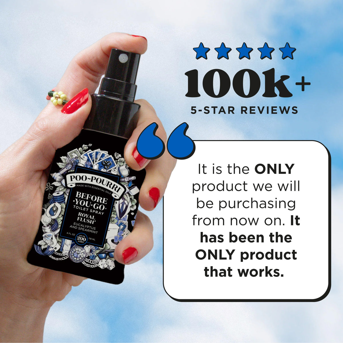 Poo Pourri Royal Flush Before-You-Go Bathroom Spray