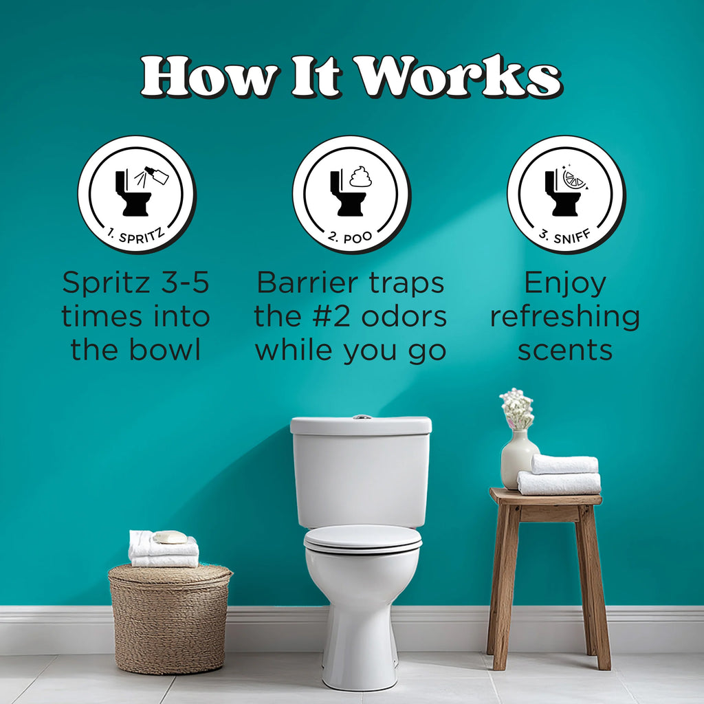 Poo Pourri Vanilla Mint Before-You-Go Bathroom Spray