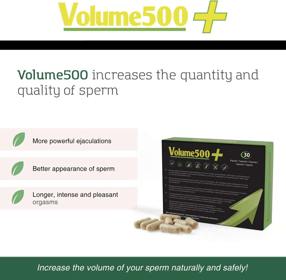 Volume 500 Sperm Enhancer