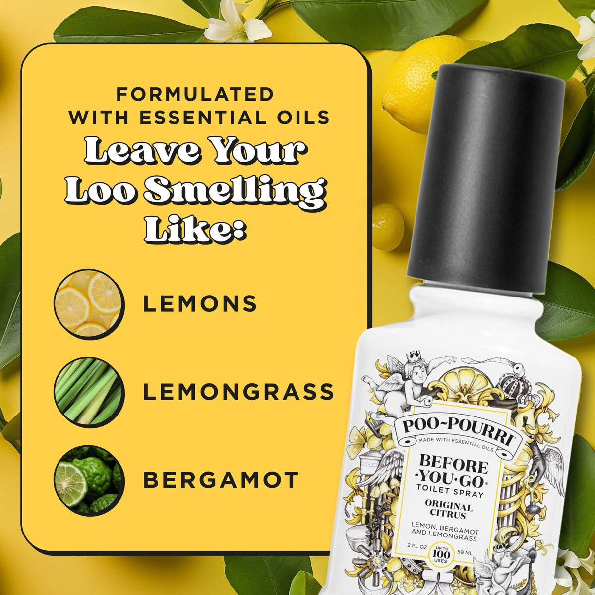 Poo-Pourri Original Citrus Before-You-Go Toilet Spray