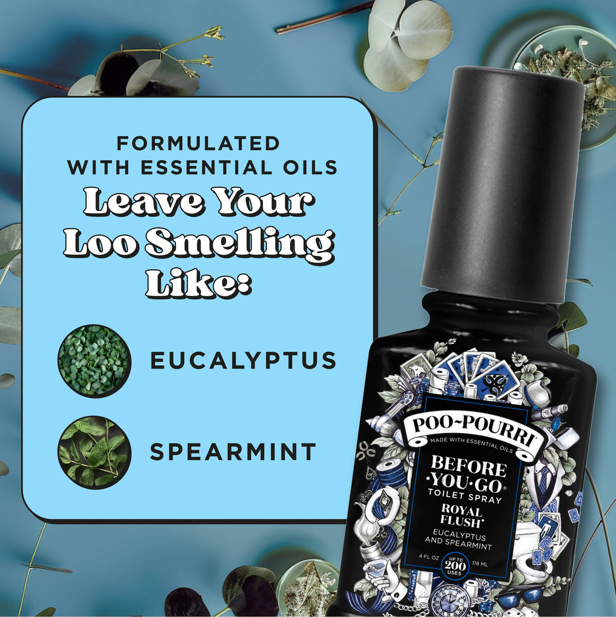 Poo Pourri Royal Flush Before-You-Go Bathroom Spray
