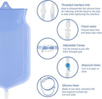 Osalis Silicone Enema Kit — 2 Litre Medical-Grade Home Enema Kit