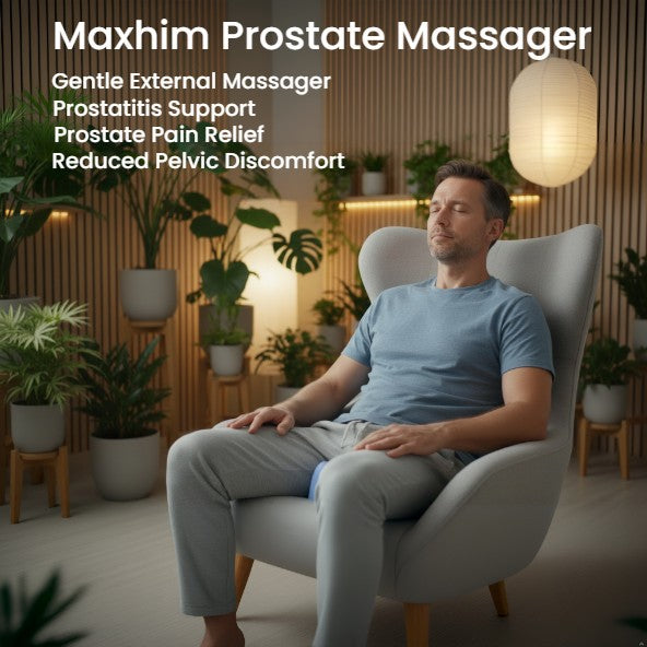 Maxhim Prostate Cradle External Massager for Prostate Pain & Prostatitis