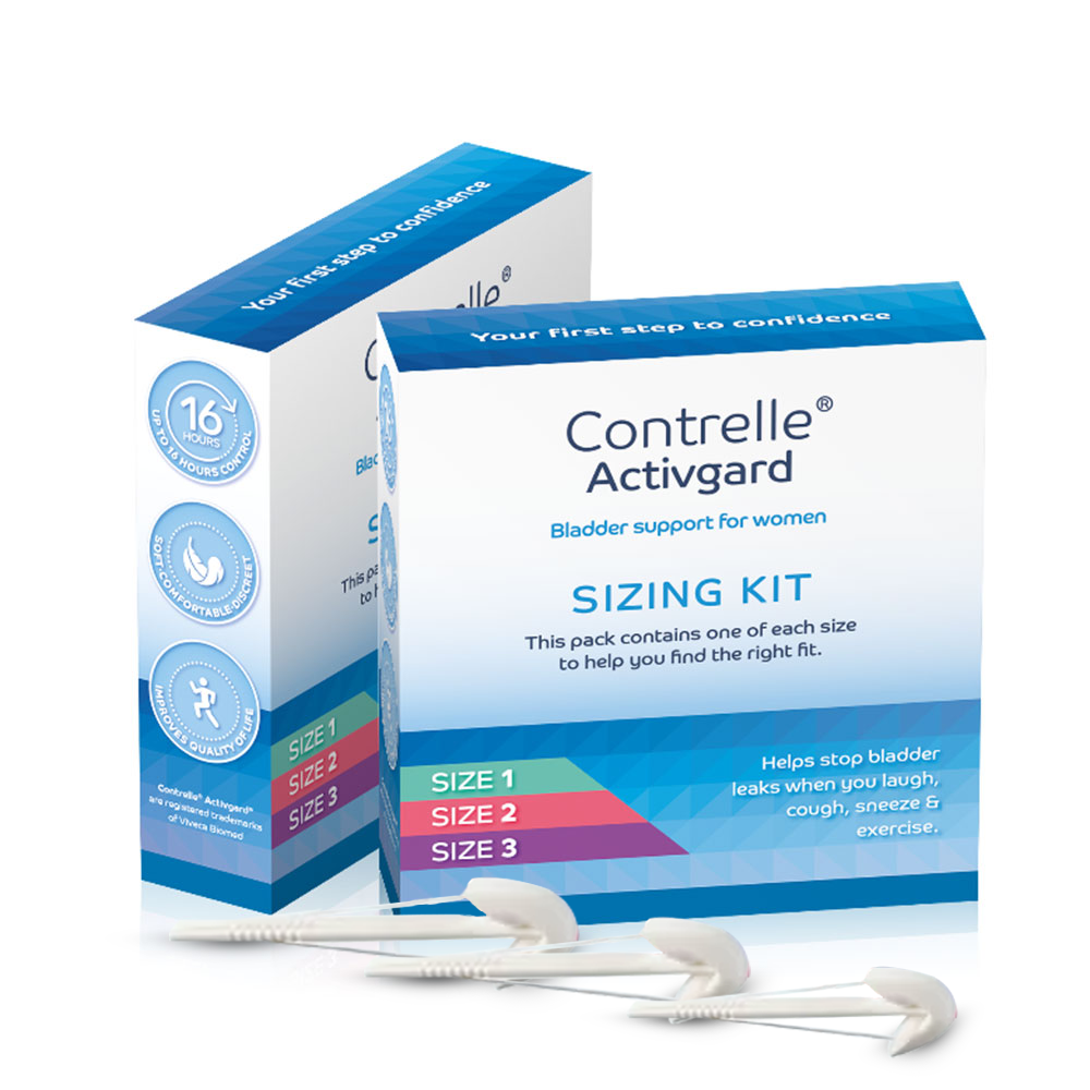 Contrelle Activgard Sizing Kit Bladder Support for Incontinence Relief