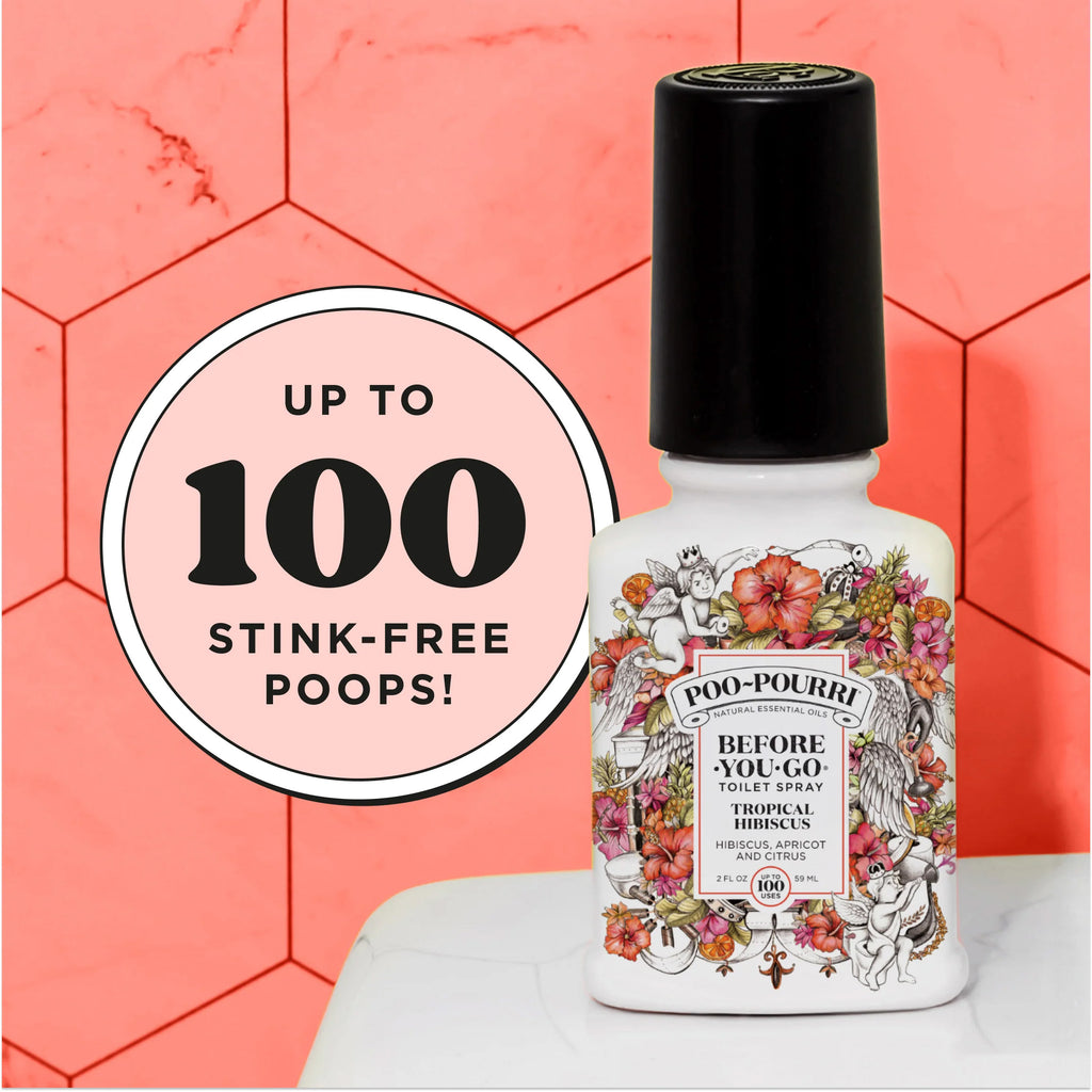 Poo Pourri Tropical Hibiscus Before-You-Go Toilet Spray