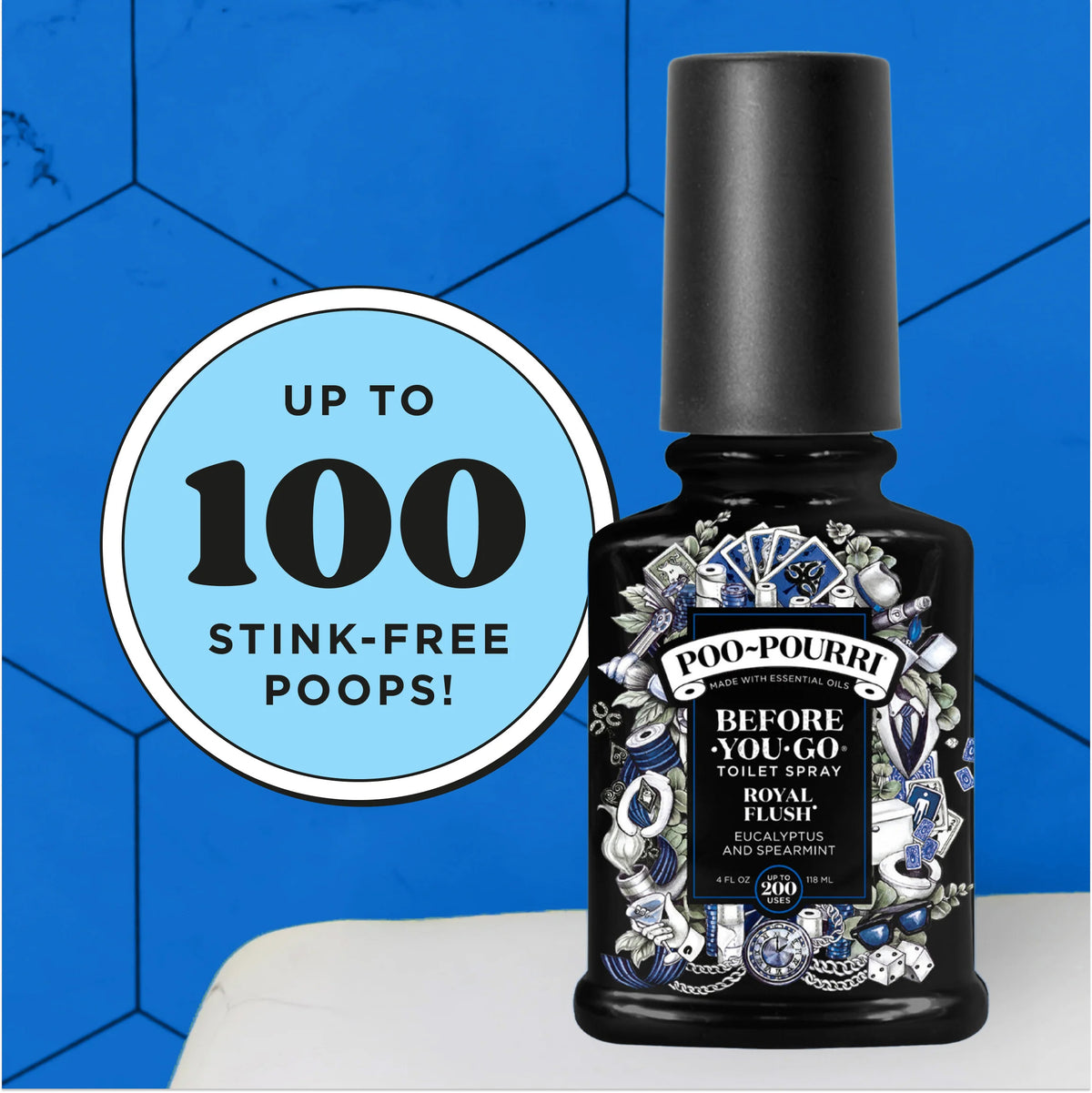 Poo Pourri Royal Flush Before-You-Go Bathroom Spray