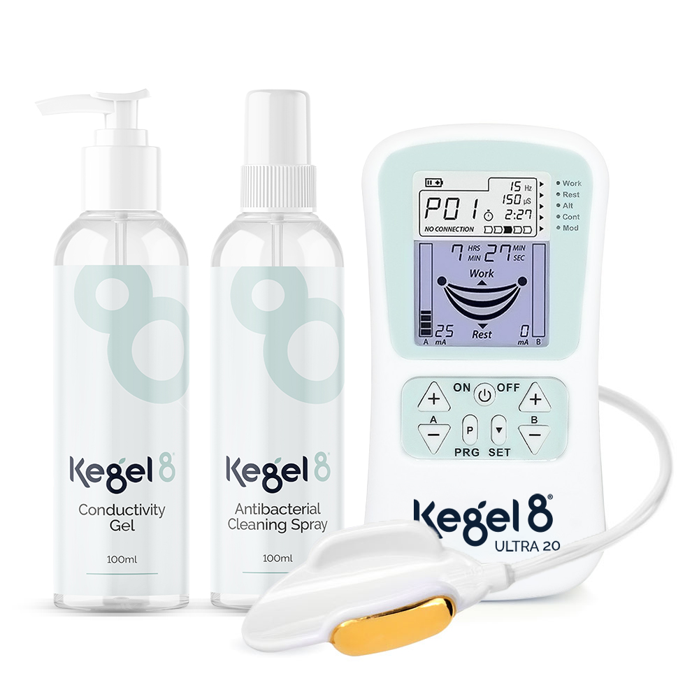 Kegel8 Ultra 20 V2 Electronic Pelvic Toner Complete Care Kit