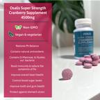 Osalis Super Strength Cranberry Supplement 4500mg