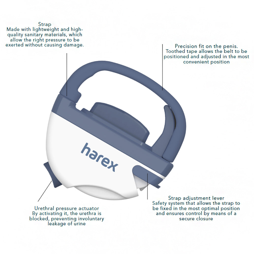 Harex Adjustable Urinary Incontinence Clamp