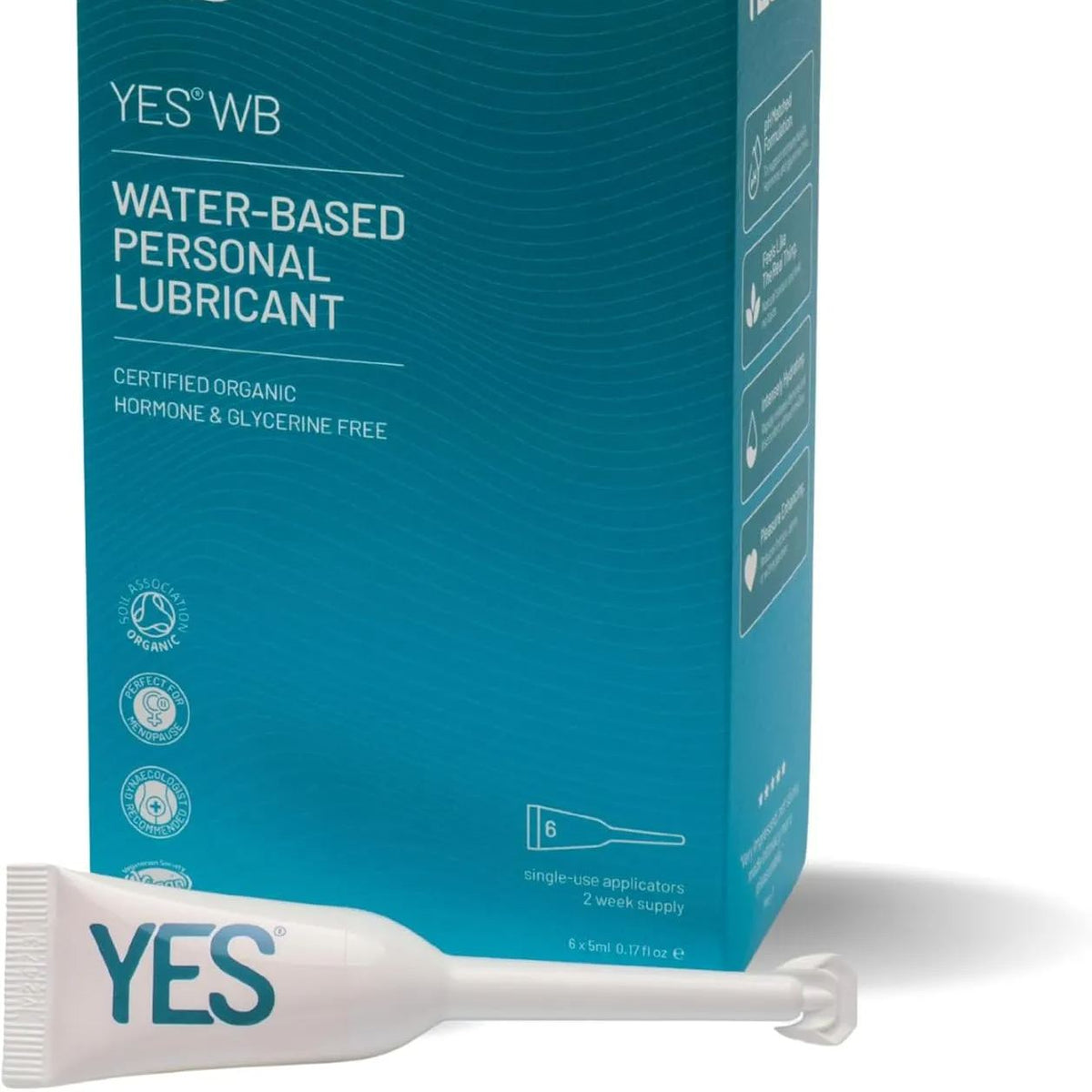 Yes Lube WB Water-Based Personal Lubricant