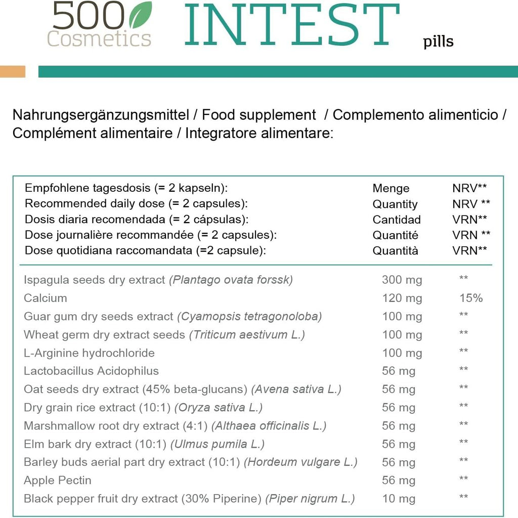 Intest Pills – Natural Support for Haemorrhoids (Piles) & Anal Fissures