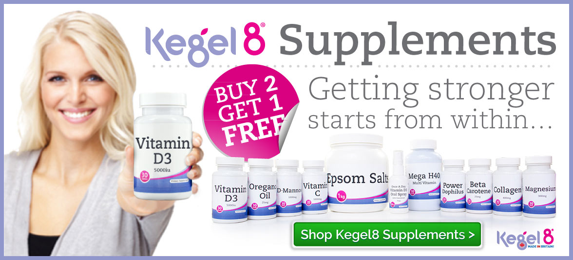 Kegel8 Supplements can help improve your pelvic floor